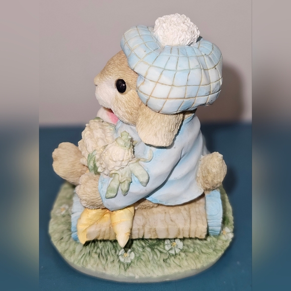 My Blushing Bunny Enesco Figurine An Abundance Of Blessing - Picture 3 of 5